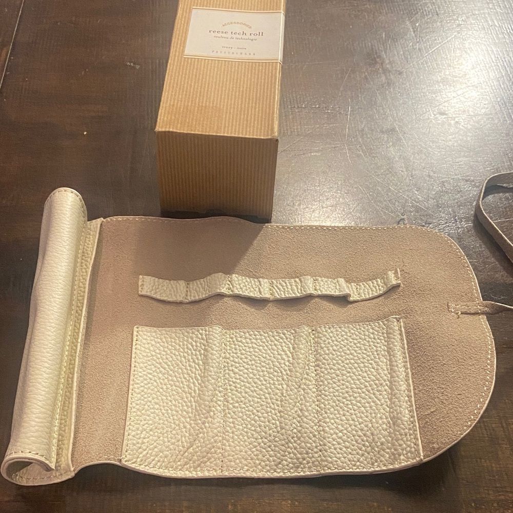 Pottery Barn Ivory Tech Roll